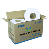 Papel Higiénico Jumbo 6 Rollos x 250mt (2pliegos) -8600-