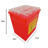 Recipiente Para Cortopunzantes 8 Litros