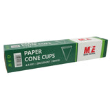 Vaso Cónico de Papel x 200 unidades