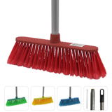 Escoba Venecia con Palo Madera Forrado