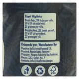 Papel Higiénico Rollito 24 Rollos x 200 Hojas (2pliegos)