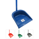 Recogedor para Basura Plástico Mango Madera Forrado