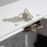 Dispensador Papel Toalla en Rollo de Palanca Plástico -393-