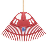 Rastrillo Plástico con Mango Madera