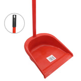 Recogedor para Basura Plástico Mango Madera Forrado