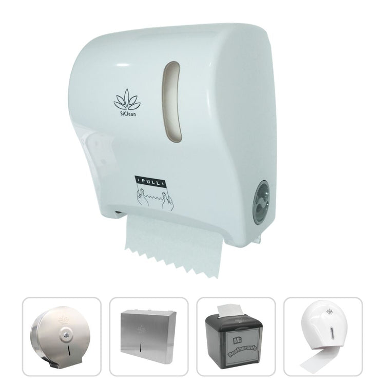 Dispensadores de Papel Higiénico, Toalla y Servilletas