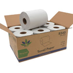 Papel Toalla 6 Rollos x 150 Slim Roll (1 pliego) -8340-