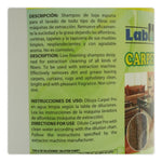 Shampoo Limpiador Para Alfombras Y Textiles - Carpet Pro Galón