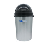 Cesto Cosmos Metalizado 60L Tapa VaiVen Bolsa32