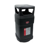 Cesto Negro City Institucional Areas Públicas 60L-16G Bolsa32