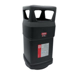 Cesto Negro City Institucional Areas Públicas 60L-16G Bolsa32