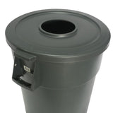 Cesto para Basura 180L-44G Gris Con Tapa Hueca Bolsa38