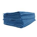 Paños de Microfibra Zigzag 40x40cm Paquete de 25 Unidades - 4 Colores