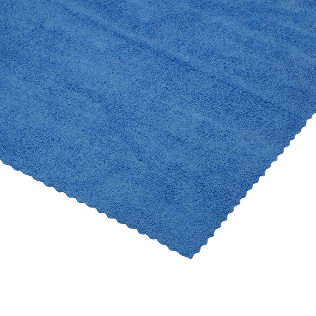 Paños de Microfibra Zigzag 40x40cm Paquete de 25 Unidades - 4 Colores