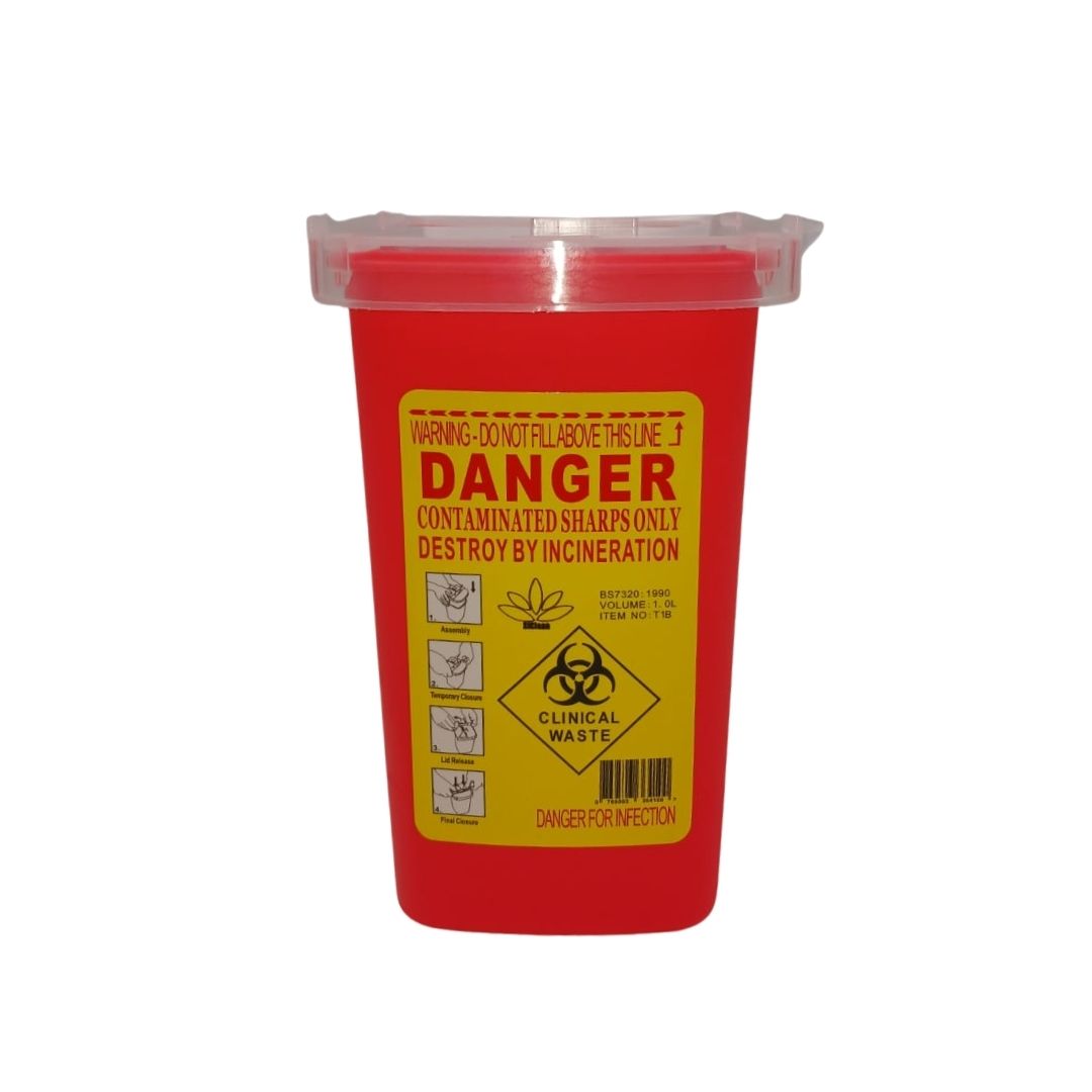 Recipiente Para Cortopunzantes 1 Litro