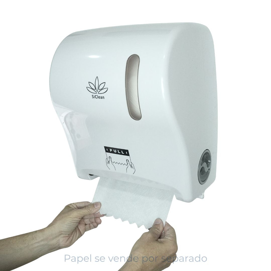 Dispensador Papel Toalla en Rollo Auto-Corte -418-