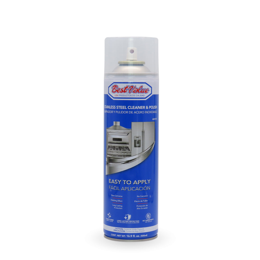 Limpiador y Pulidor de Acero Inoxidable Best Value 500ml