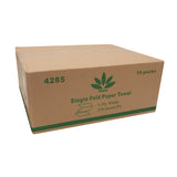 Papel Toalla Foliado 16 Pqts x 250 Hojas (4000 hojas) (1pliego) -4285-