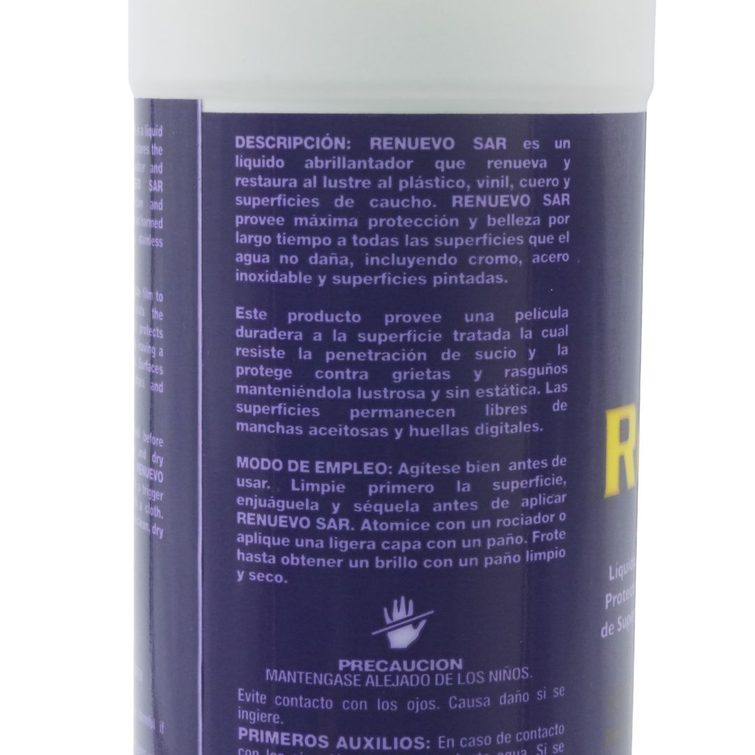 Abrillantador de Superficies RenuevoSar 1 litro