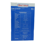 Aspiradora 3en1 - Acero Inoxidable Aspira Agua y Polvo - 5.6hp - 30Litros - Bestvalue