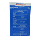 Aspiradora 3en1 - Acero Inoxidable - 5.6hp - 30Litros - Bestvalue