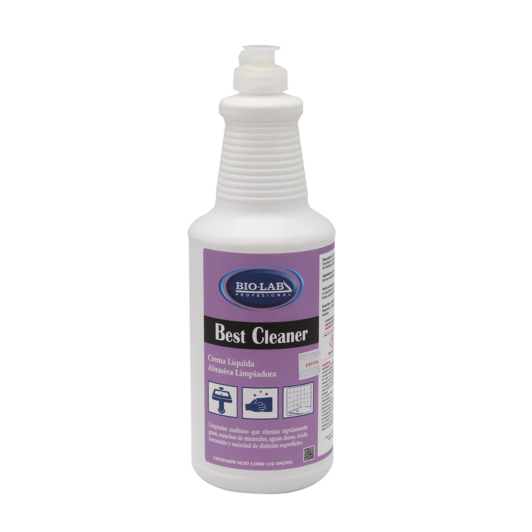 Best Cleaner Limpiador y Pulidor Abrasivo para Estufas y Metales 1Lt