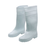 Botas Altas de Caucho Color Blanco Talla 40