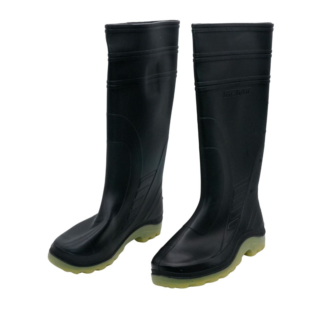 Botas Altas de Caucho Color Negro Talla 40