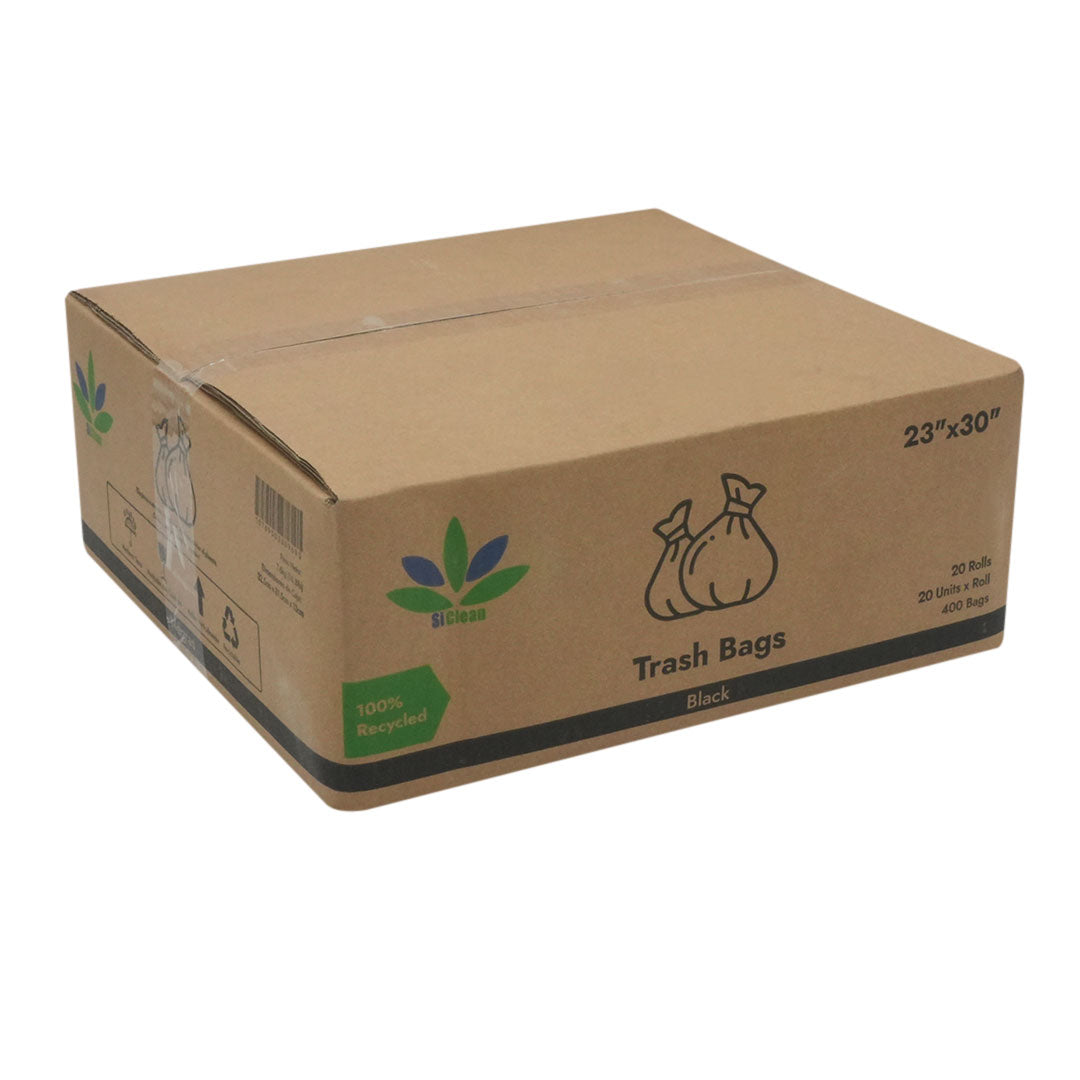 Caja De Bolsa Negra Para Basura. 18x18, 23x30, 32x40, 38x50, 50x50