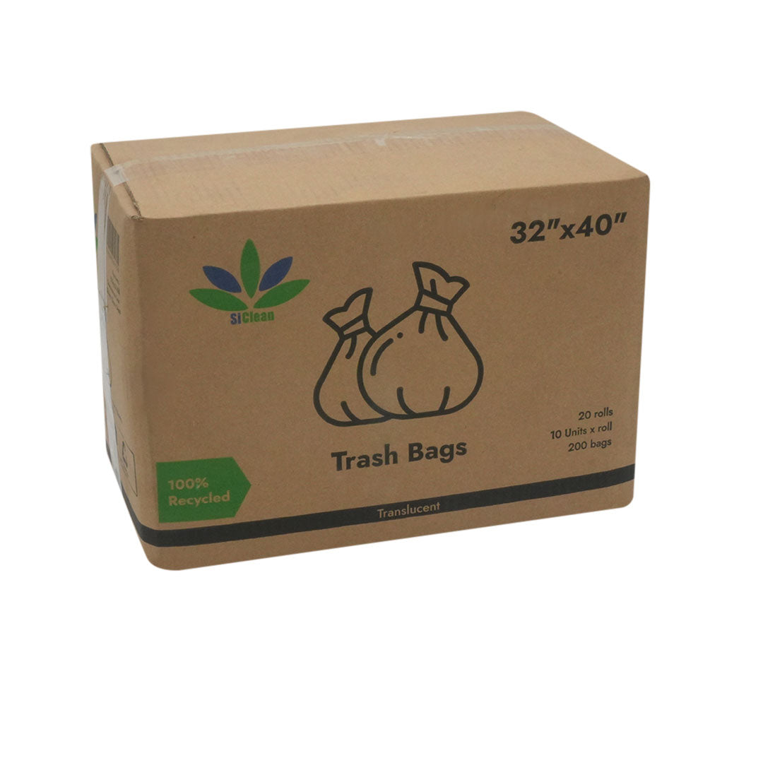 Caja De Bolsa Transparente Para Basura. 18x18, 23x30, 32x40, 38x50, 50x50
