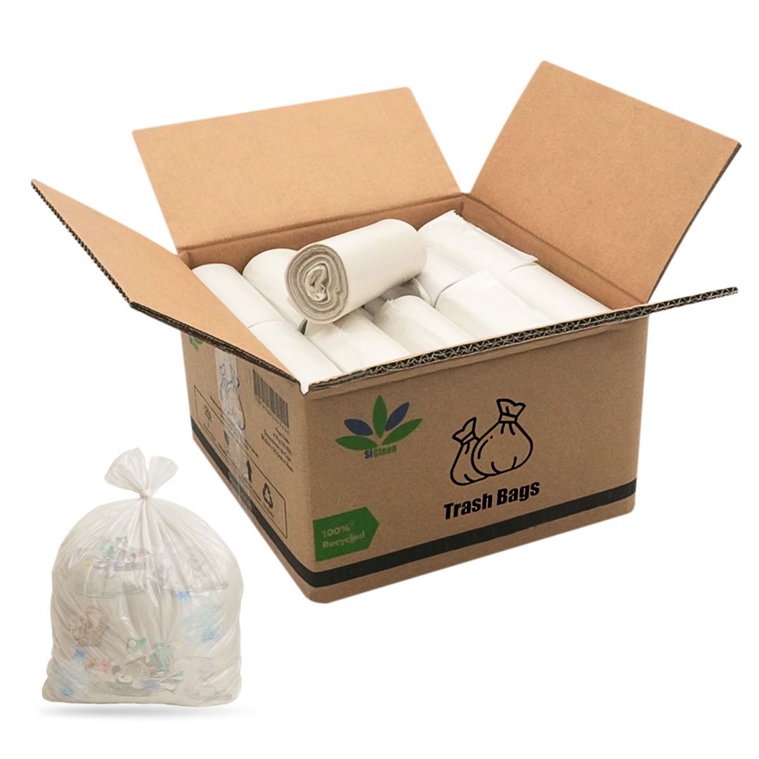 Caja De Bolsa Transparente Para Basura. 18x18, 23x30, 32x40, 38x50, 50x50