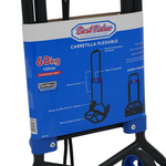 Carretilla Plegable De Acero Capacidad 60kg