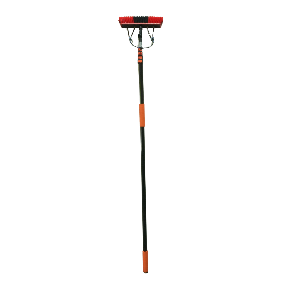 Cepillo Con Extensión Ajustable 9mts Lavado De Páneles Solares