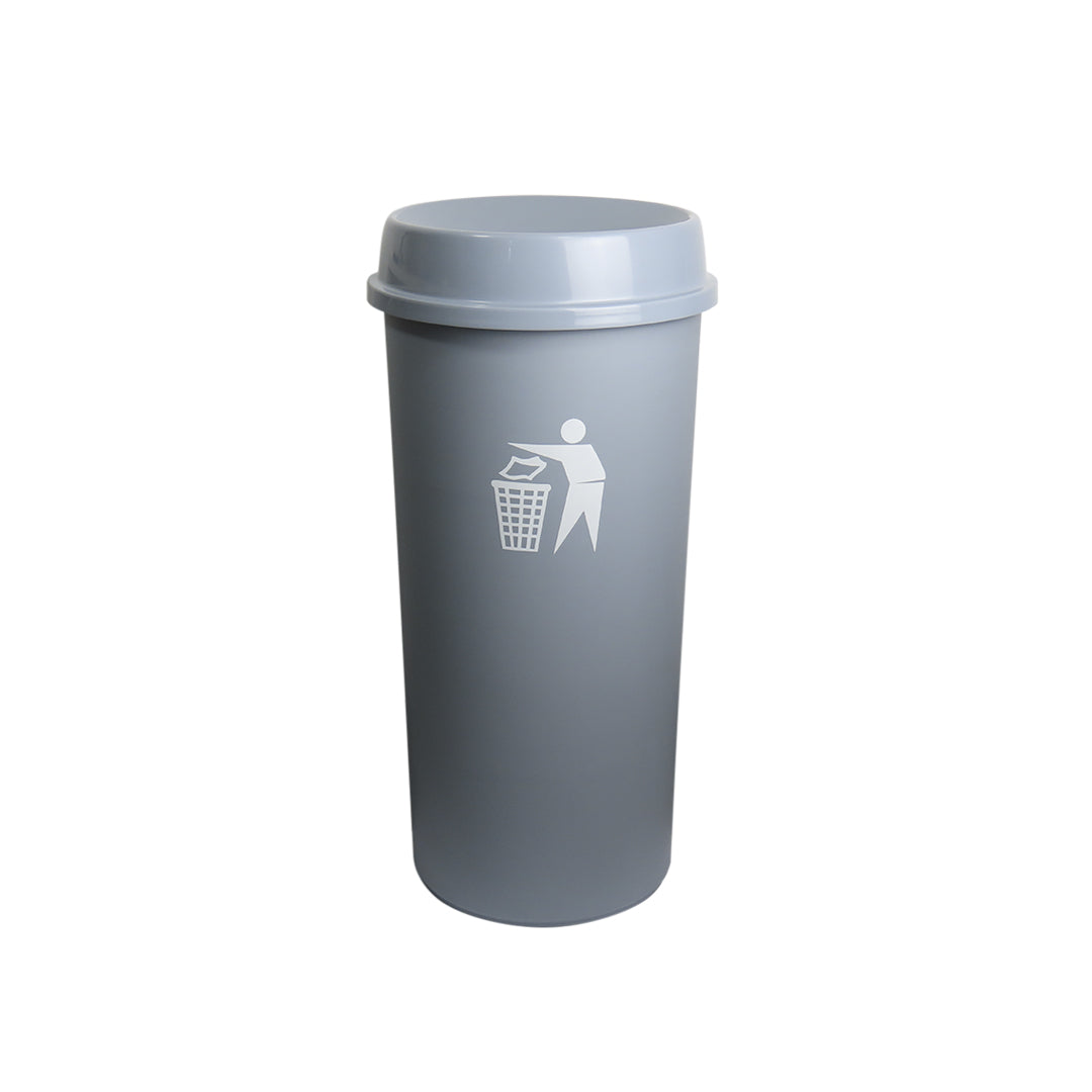Cesto para Basura 80L-21G Tapa Embudo Bolsa32