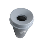 Cesto para Basura 80L-21G Tapa Embudo Bolsa32