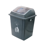 Cesto para Basura 25L-6.6G con Tapa Push Bolsa23