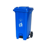 Cesto para Basura 120L-32G Reciclaje Ruedas y Tapa accionada por Pedal Bolsa38
