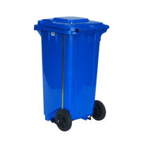 Cesto para Basura 120L 32G Reciclaje Ruedas y Tapa accionada por Pedal Bolsa38