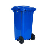 Cesto para Basura 120L 32G Reciclaje Ruedas y Tapa accionada por Pedal Bolsa38