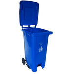 Cesto para Basura 240L-64G Reciclaje Ruedas y Tapa accionada por Pedal Bolsa50