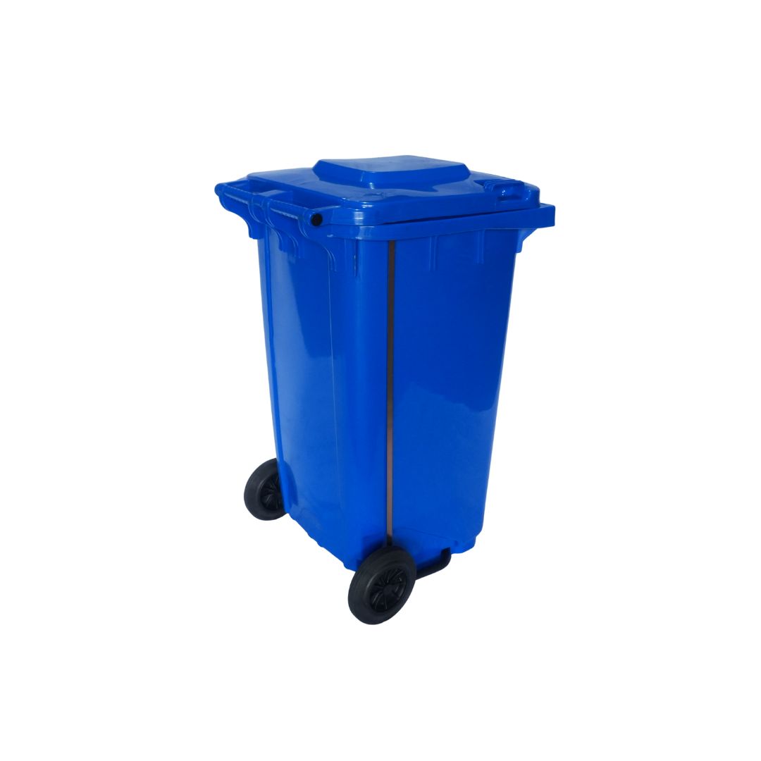 Cesto para Basura 240L-64G Reciclaje Ruedas y Tapa accionada por Pedal Bolsa50