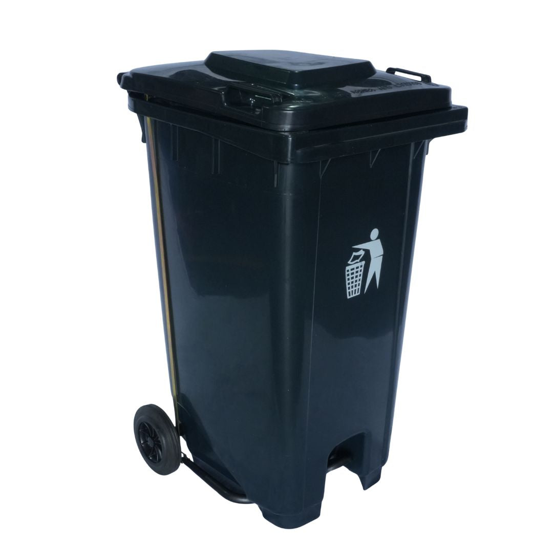 Cesto para Basura 240L-64G Reciclaje Ruedas y Tapa accionada por Pedal Bolsa50