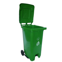 Cesto para Basura 240L 64G Con Pedal. Rojo, Azul, Gris, Verde y Amarillo Bolsa50