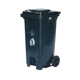 Cesto para Basura 120L 32G Reciclaje Ruedas y Tapa accionada por Pedal Bolsa38