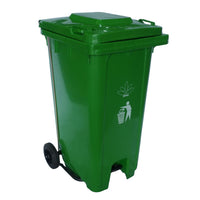 Cesto para Basura 240L 64G Con Pedal. Rojo, Azul, Gris, Verde y Amarillo Bolsa50