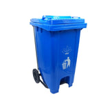 Cesto para Basura 100L-26G Reciclaje Ruedas y Tapa accionada por Pedal Bolsa38