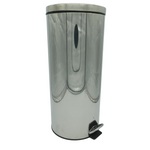 Cesto para Basura Acero 30L-8G con Pedal Bolsa23