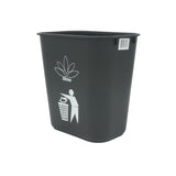 Cesto para Basura 10L-2.64G sin Tapa Bolsa18