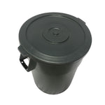 Cesto para Basura 180L-44G Gris Con Tapa Bolsa38