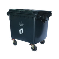 Contenedor para Basura Verde 1100L 290G